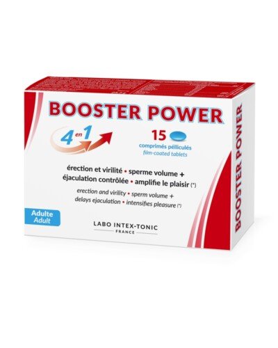 Aphrodisiaque masculin Booster Power (15 comprimés)