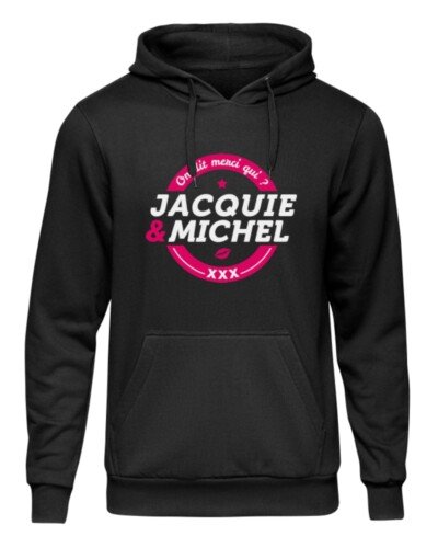 Sweat à capuche J&M logo rond