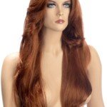 Perruque Rihana rousse - World Wigs