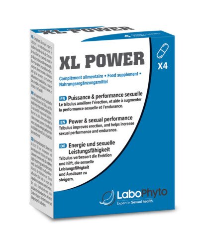 XL Power (4 gélules) - Aphrodisiaque