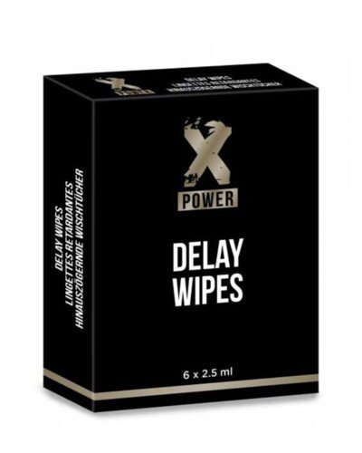 6 lingettes retardantes - XPOWER