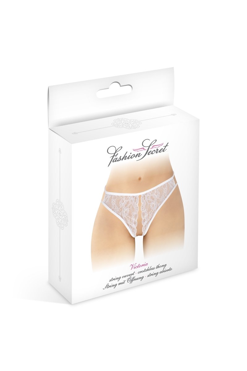 String blanc ouvert Victoria - Fashion Secret – Image 2