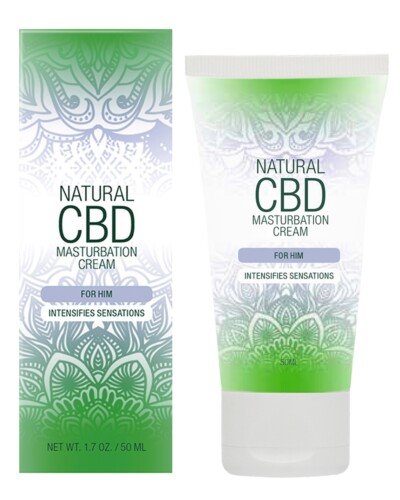 Crème de masturbation Homme - Natural CBD