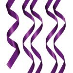 5 liens satin pourpre - Sweet Caress