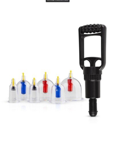 Coffret 6 ventouses Cupping Set - EasyToys Fetish Collection