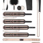9 accessoires BDSM Rosy Gold