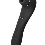 Stimulateur clitoridien Smooch noir - Wooomy