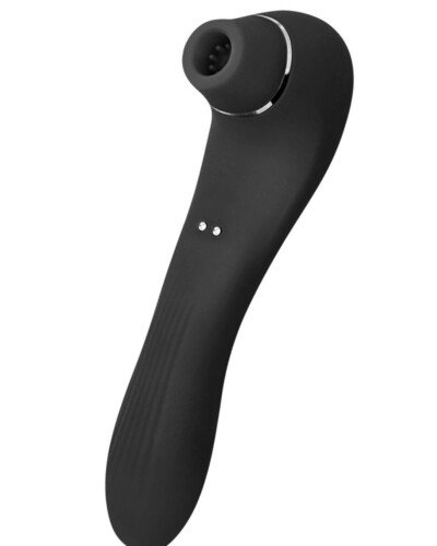 Stimulateur clitoridien Smooch noir - Wooomy