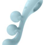 Multi-vibromasseur Tri Ball 2 bleu - Satisfyer