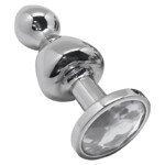 Plug bijou Lollypop transparent L - Wooomy