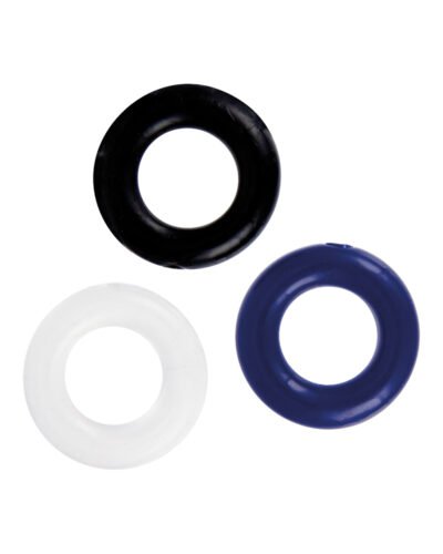 Set 3 Cockrings multicolore - Litolu