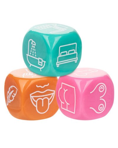 3 dés coquins Roll With It - CalExotics