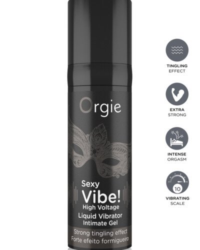 Gel d'excitation Sexy Vibe High Voltage Liquid Vibrator