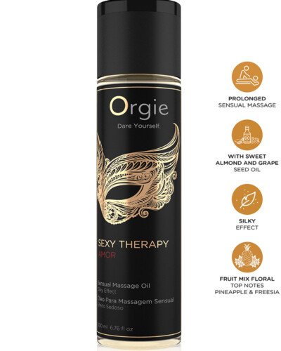 Huile De Massage Sensuelle Sexy Therapy Amor 200ml