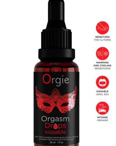 Gel d'excitation du Clitoris Orgasm Drops Kissable