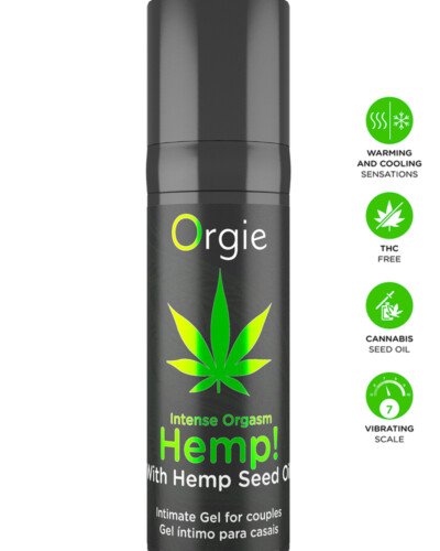 Gel intime d'excitation Hemp Intense Orgasm 15ml
