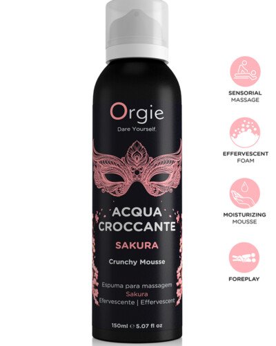 Mousse de massage effervescente Sakura 150ml