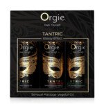 Coffret 3 huiles de massage Sensuel Tantric Collection