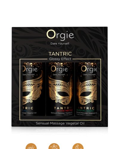 Coffret 3 huiles de massage Sensuel Tantric Collection