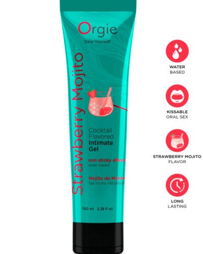 Gel intime Lube Tube Cocktail Fraise Mojito 100ml
