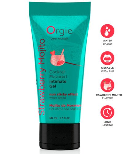 Gel intime Lube Tube Cocktail Fraise Mojito 50ml
