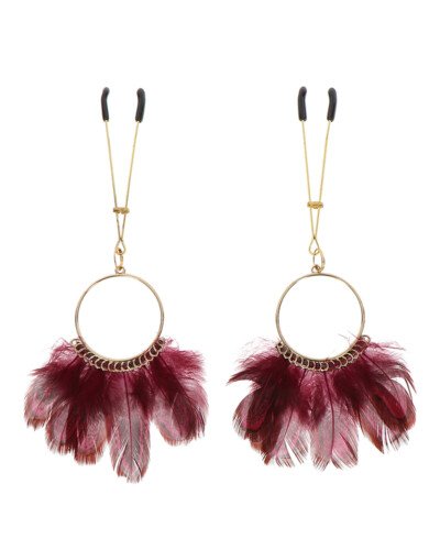 Pinces à tétons plume - Taboom