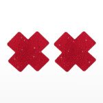 Caches mamelons Nipple X Covers rouge