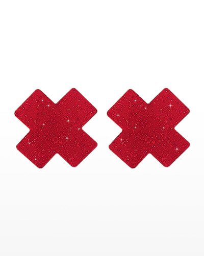 Caches mamelons Nipple X Covers rouge