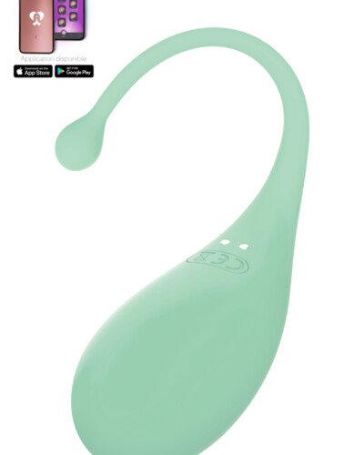 Oeuf vibrant connecté Palpitation vert - Adrien Lastic