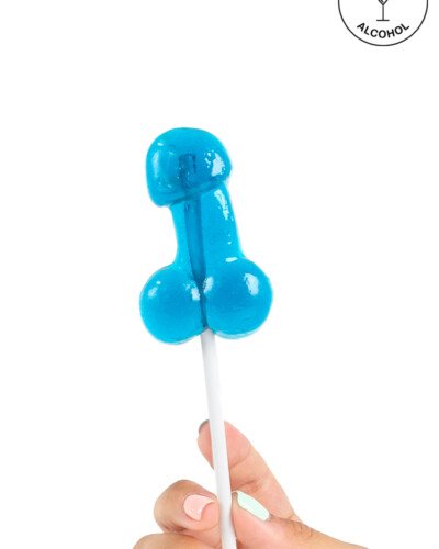 Sucette pénis gin tonic avec alcool