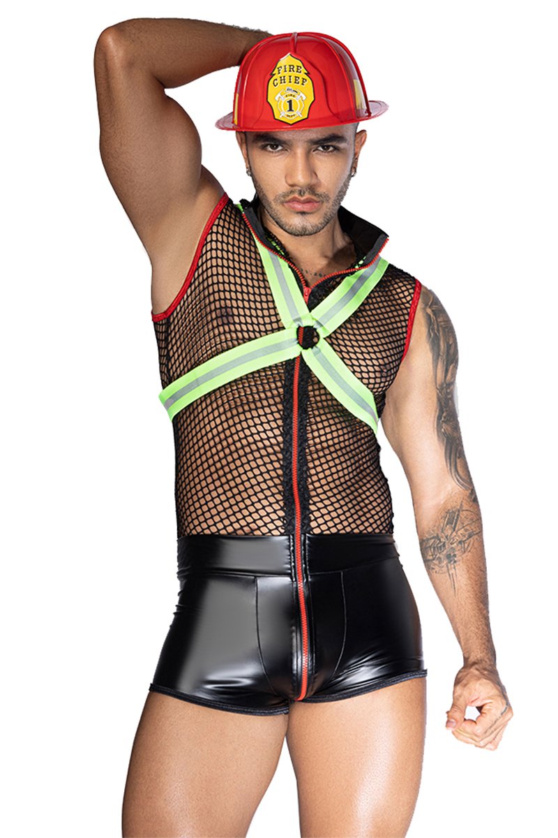 Costume pompier sexy 3 pièces – J lingerie