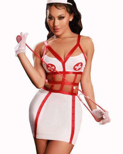 Déguisement infirmière sexy 5 pièces - J Lingerie