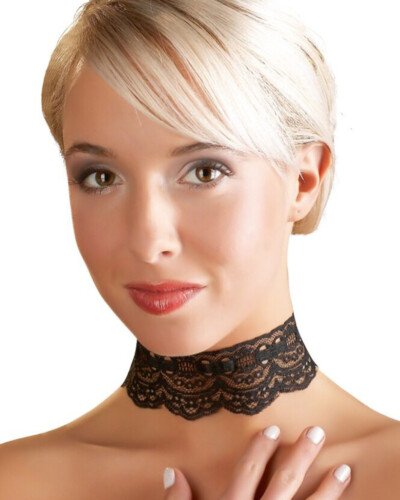 Collier sexy en dentelle - Cotelli Accessoires