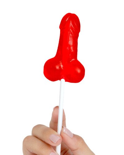 Sucette pénis fraise - Secret Play