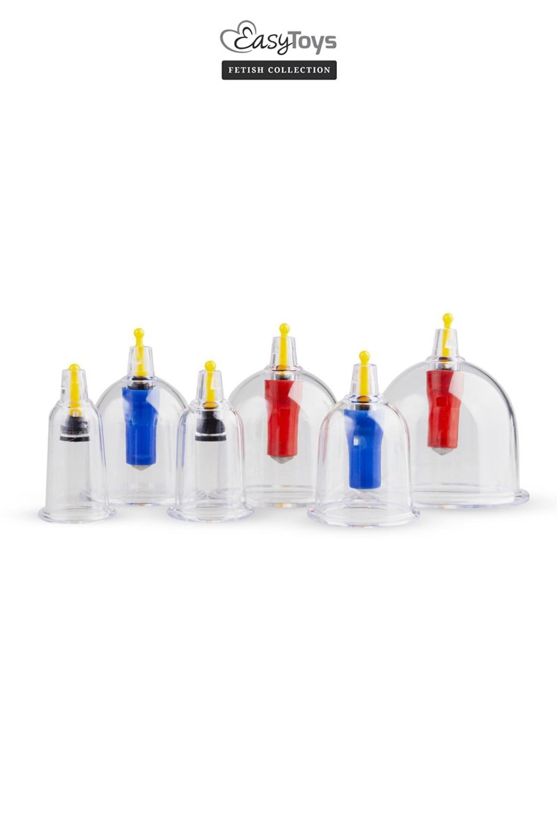 Coffret 6 ventouses Cupping Set - EasyToys Fetish Collection – Image 2