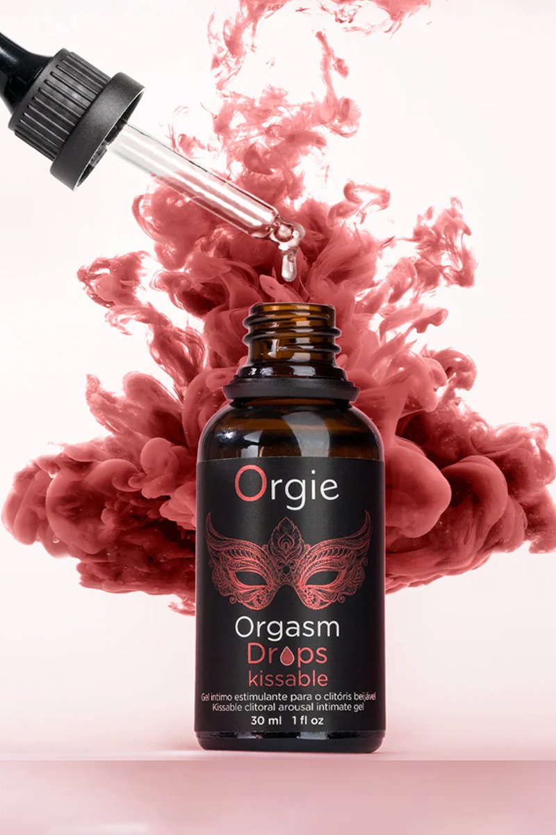 Gel d'excitation du Clitoris Orgasm Drops Kissable – Image 2