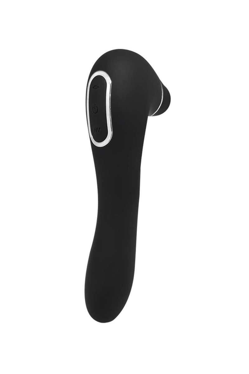 Stimulateur clitoridien Smooch noir - Wooomy – Image 2