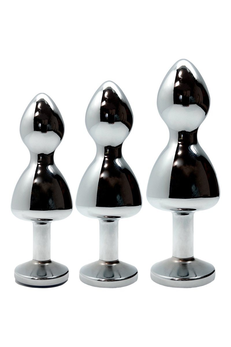 Plug bijou Lollypop transparent M - Wooomy – Image 2