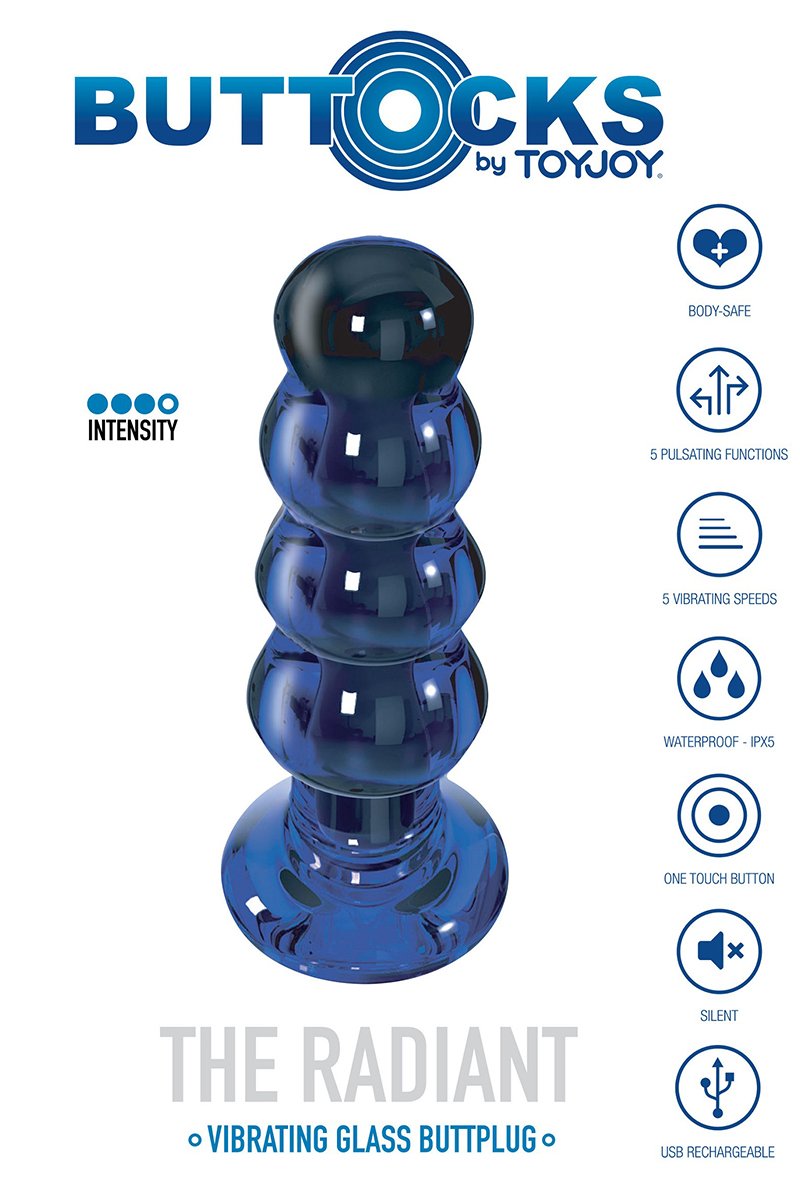 Plug vibrant en verre The Radiant – Image 3