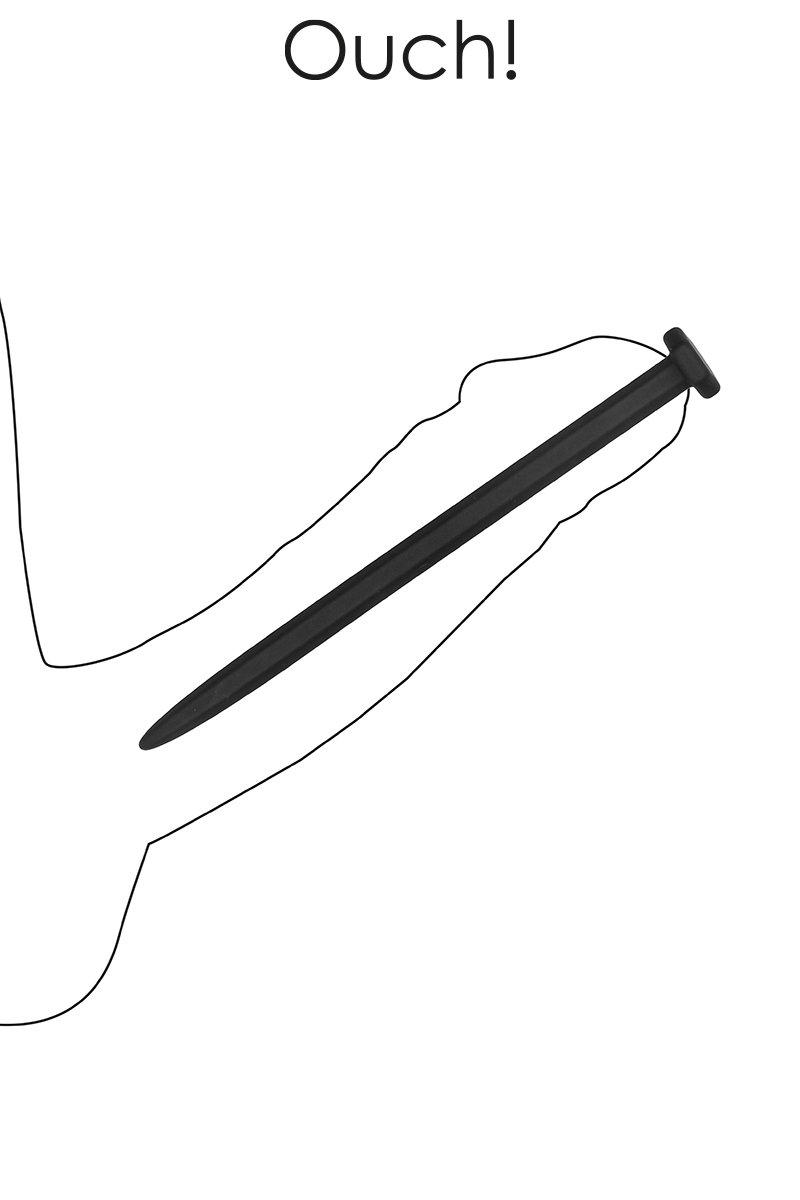 Set de 3 plugs urétraux Grands clous - Ouch! – Image 3