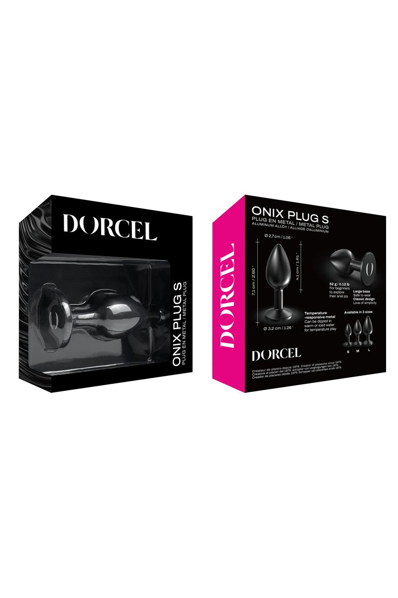 Plug anal en métal Onix Plug S - Dorcel – Image 3