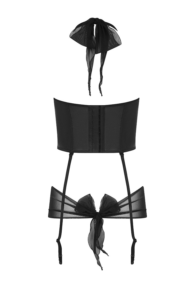 Guêpière Kesmina faux cuir - Passion – Image 3