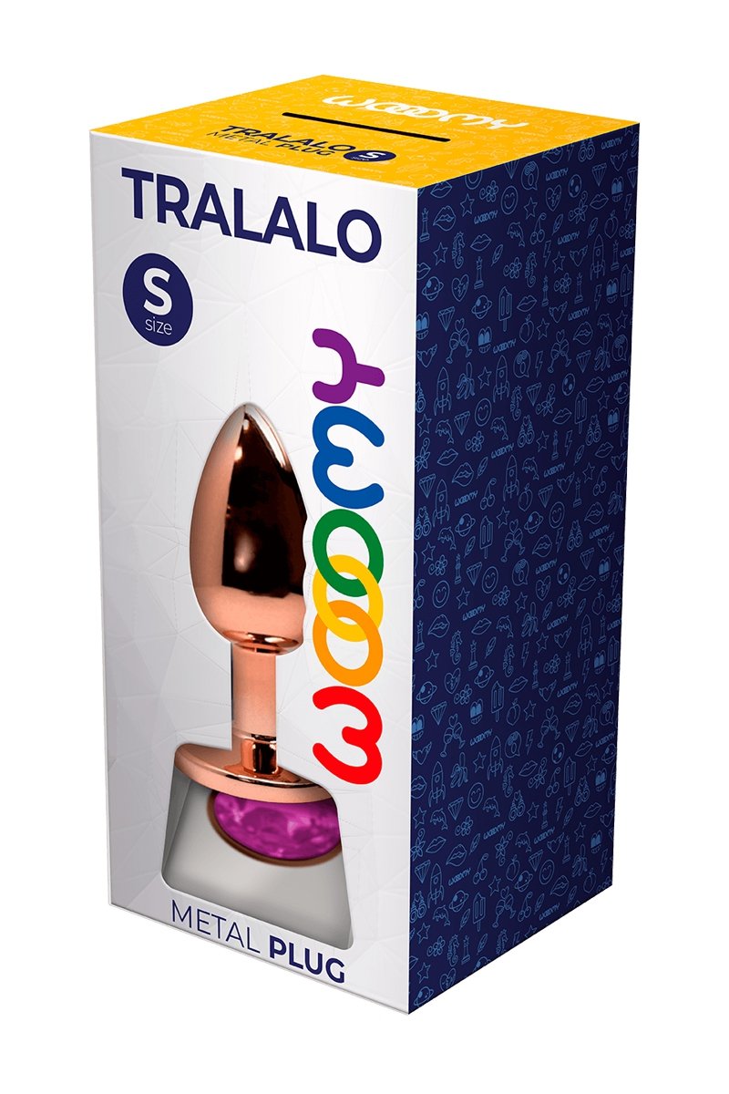 Plug bijou Tralalo rose S - Wooomy – Image 3