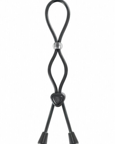 Cockring ajustable à double boucle