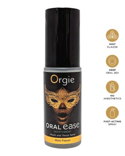 Spray gorge profonde Oral Ease - Orgie