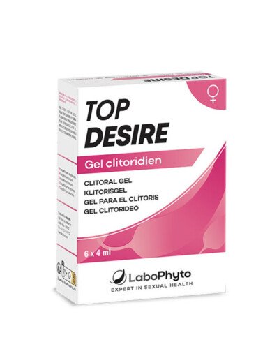 Gel clitoridien Top Desire 6 sachets 4ml