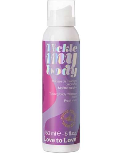 Mousse massage crépitante - menthe