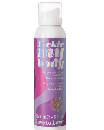 Mousse massage crépitante -  cerisier