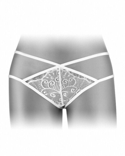 String ouvert Mylene - blanc