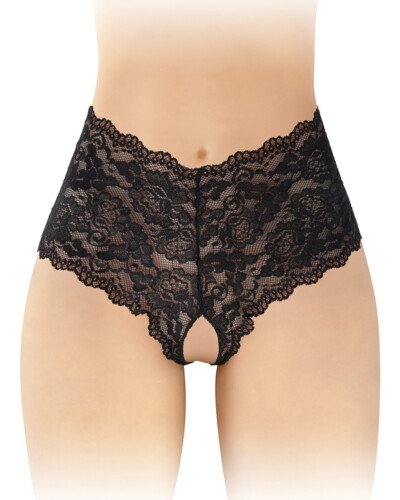 Boxer ouvert Julia - noir